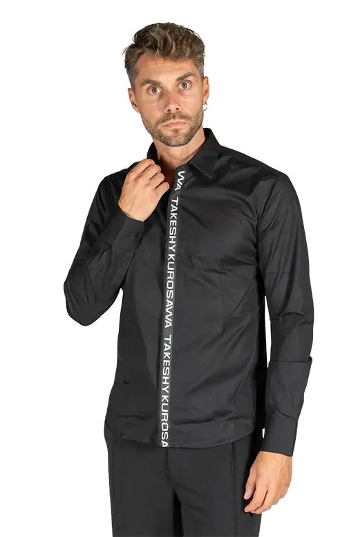 Camicia Fintone Ricoperto con Nastro - immagine 2
