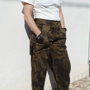 JEANS BALLOON VERDI